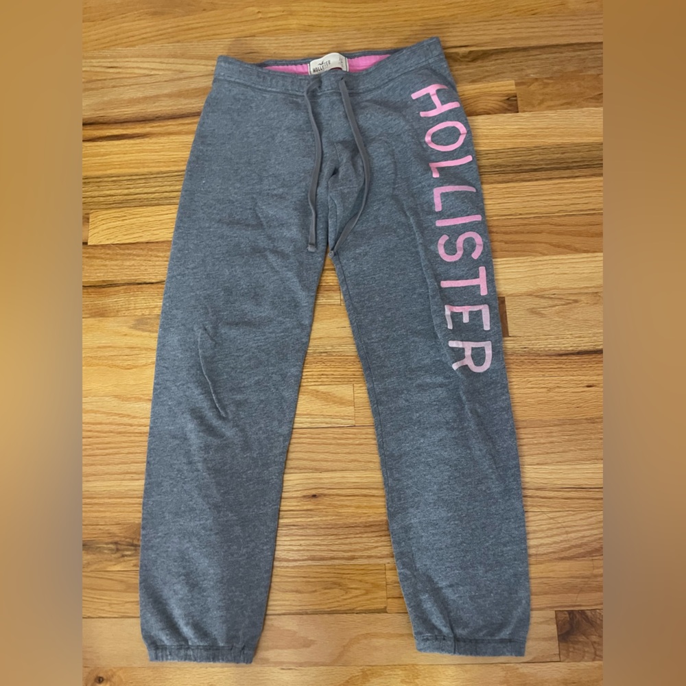Grey sweatpants from Hollister